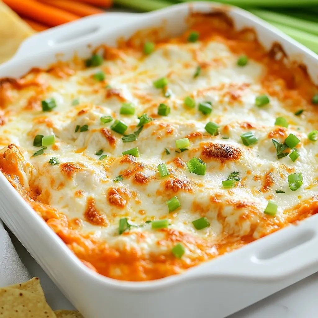 High-Protein Buffalo Chicken Dip Flavorful and Simple