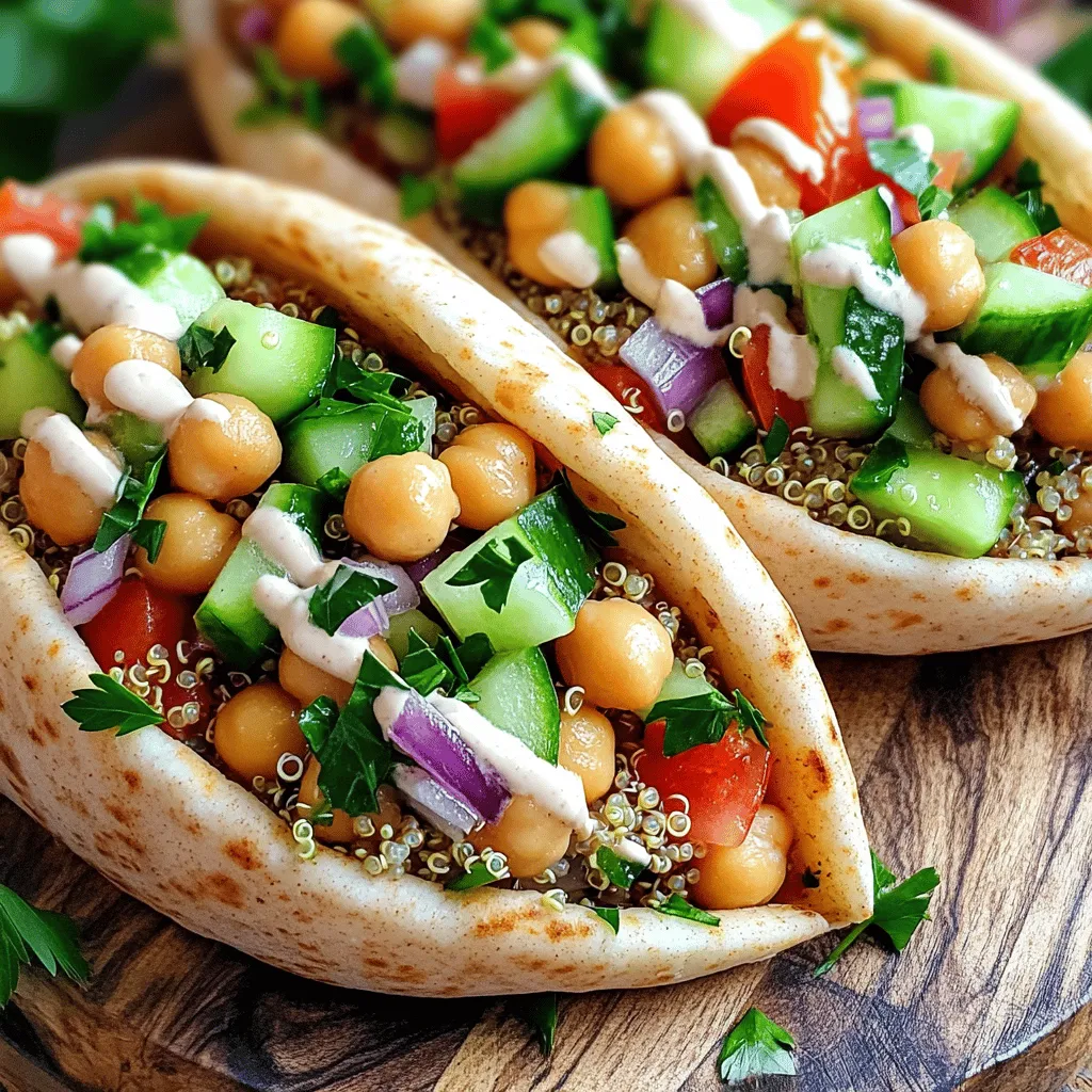 Middle Eastern Stuffed Pita Easy Flavorful Meal