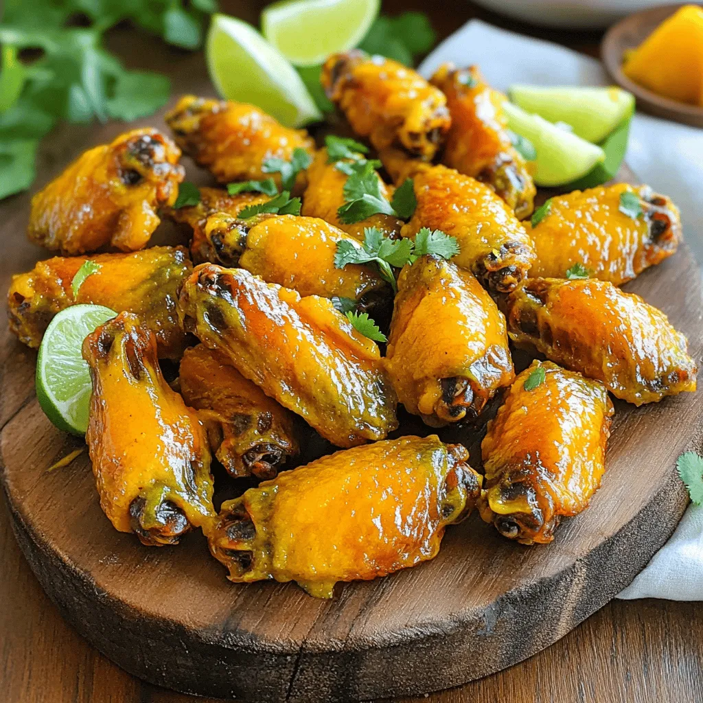 Mango Habanero Wings Tasty and Simple Recipe Guide