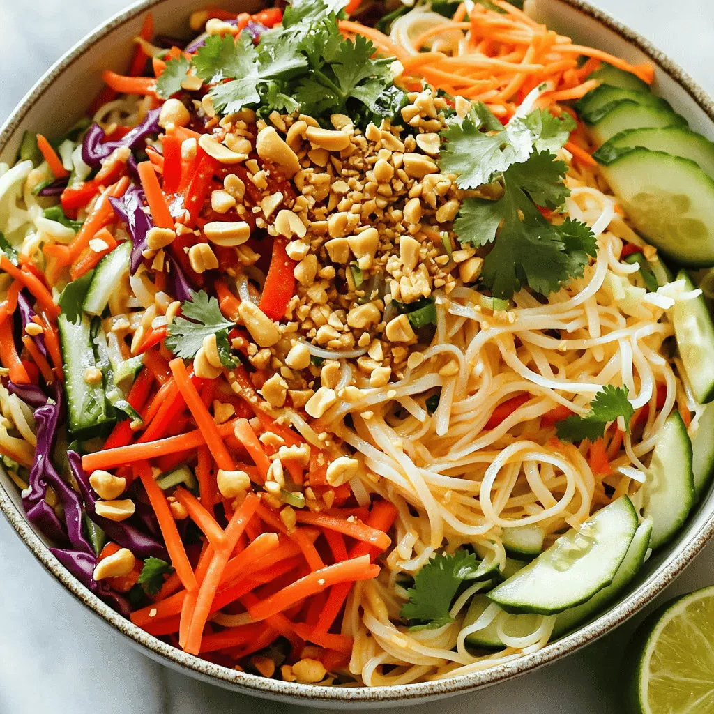 Spicy Thai Noodle Salad Fresh and Flavorful Delight