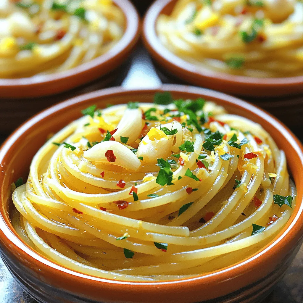 Spaghetti Aglio e Olio Quick and Savory Recipe
