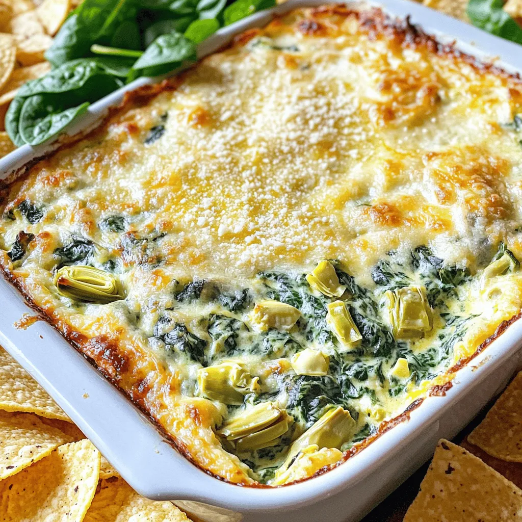 Savory Spinach Artichoke Dip Simple Party Delight