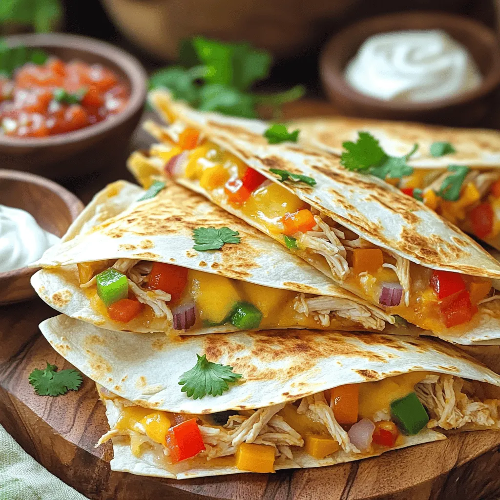 Easy Chicken Quesadillas Simple and Tasty Delight