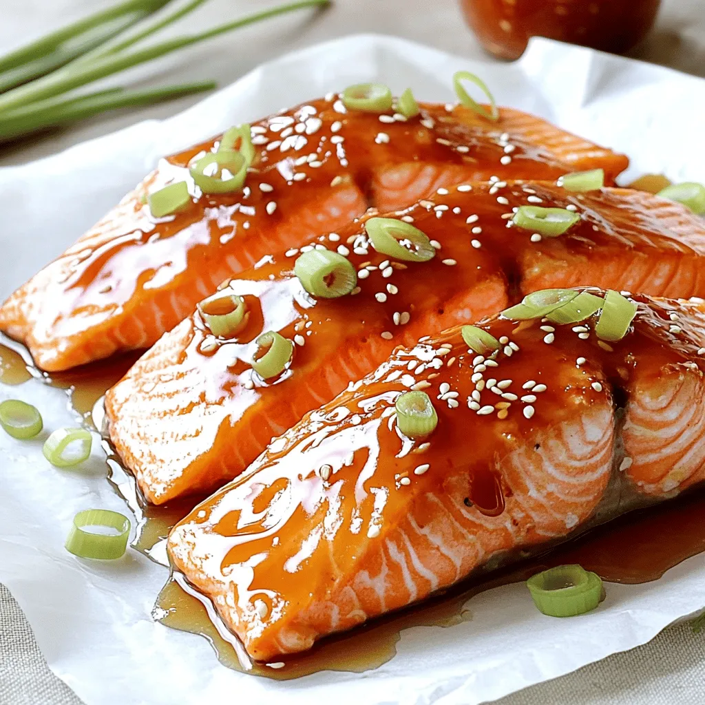Honey Sriracha Glazed Salmon Delightful and Easy Dish