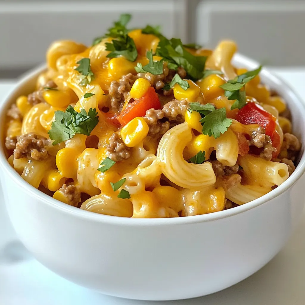 Cheesy Taco Pasta Flavorful Family Favorite Recipe