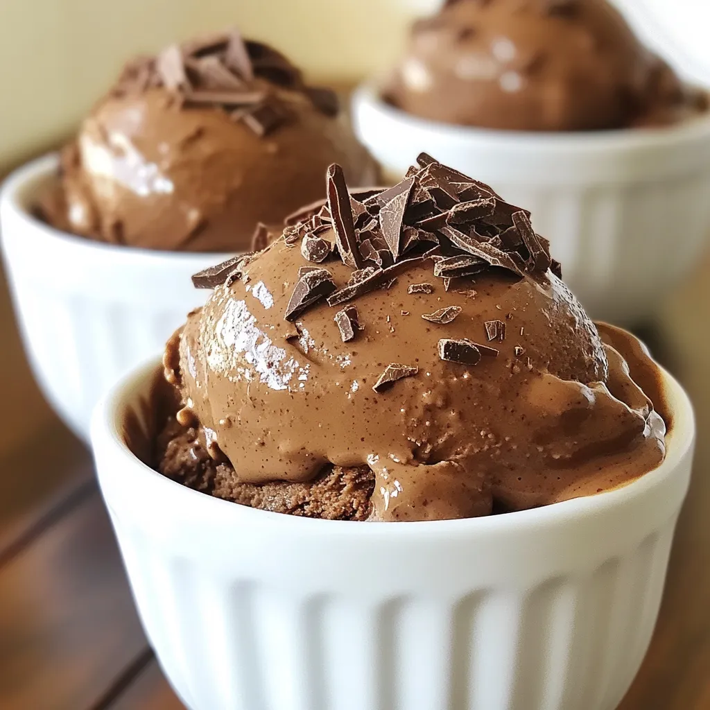 Chocolate Custard Ice Cream Creamy Delight Recipe