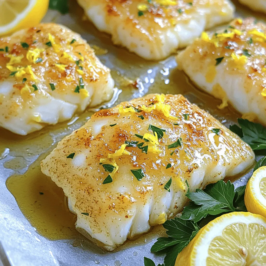 Baked Lemon Herb Cod Simple and Flavorful Dinner
