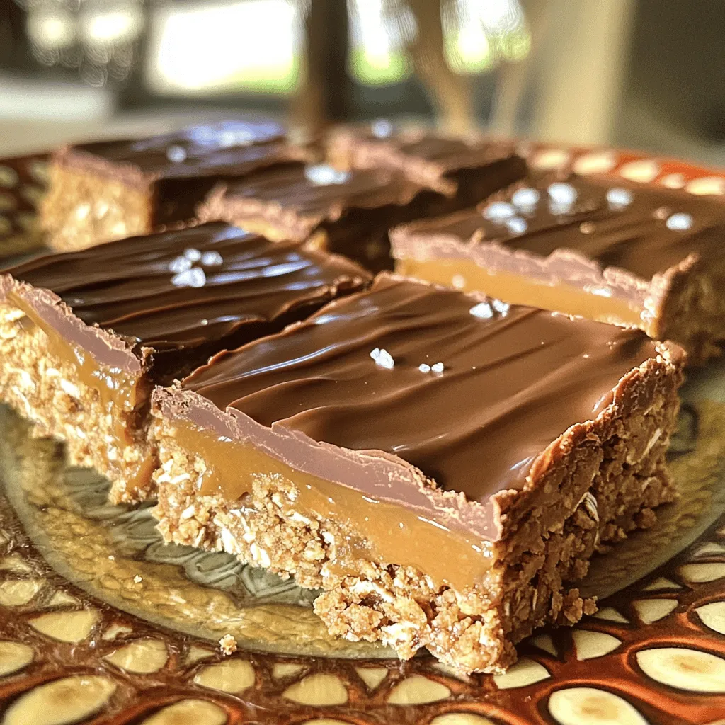 No Bake Peanut Butter Caramel Bars Easy to Make Recipe
