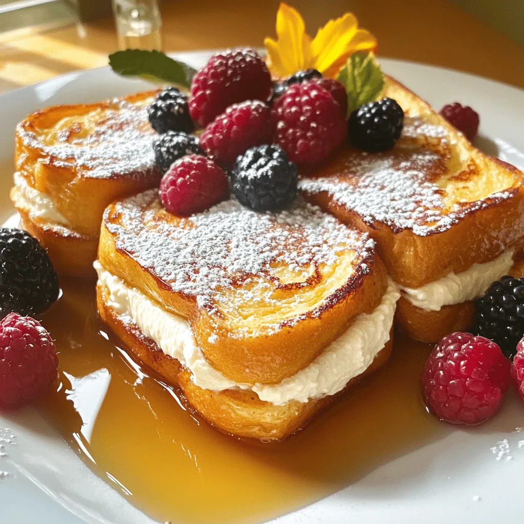 Cream Cheese Stuffed French Toast Delightful Recipe