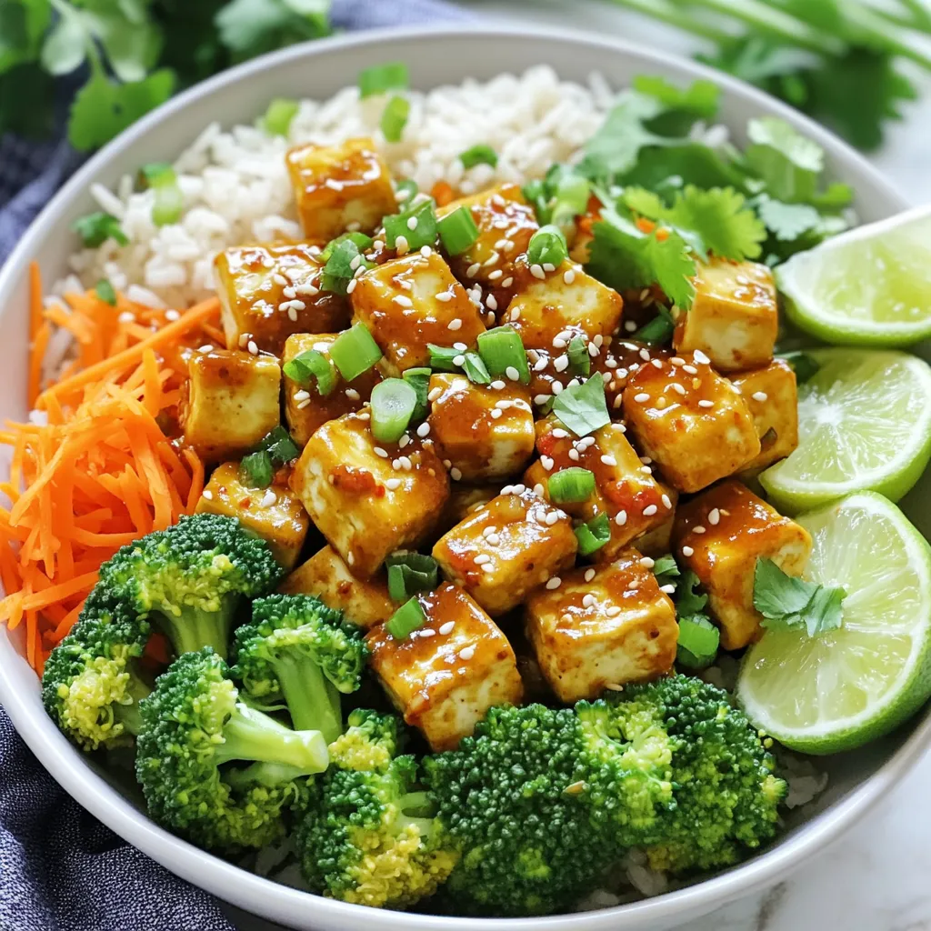 Minute Chili Garlic Tofu Bowls for Quick Meals