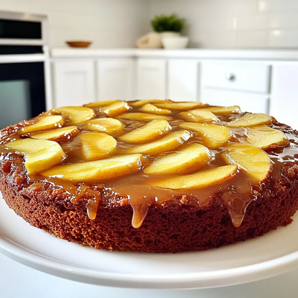 Caramel Apple Upside Down Cake Rich and Flavorful Delight