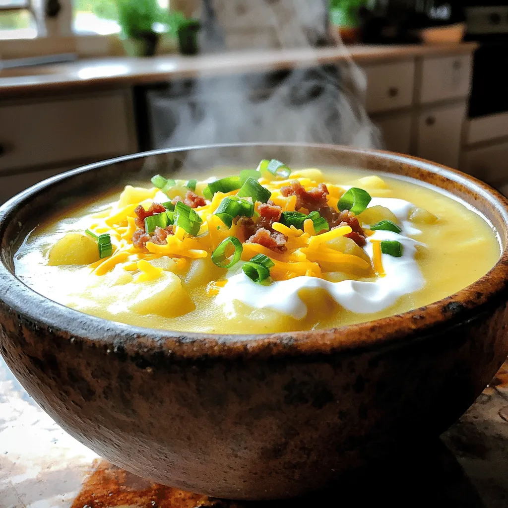 Loaded Potato Soup Hearty and Comforting Delight