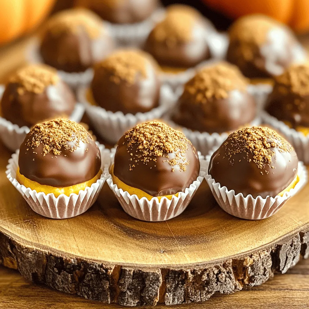Pumpkin Cheesecake Truffles No Bake Simple Treat