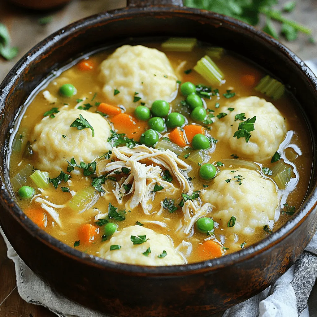 Easy Chicken and Dumplings Simple Comfort Food Recipe