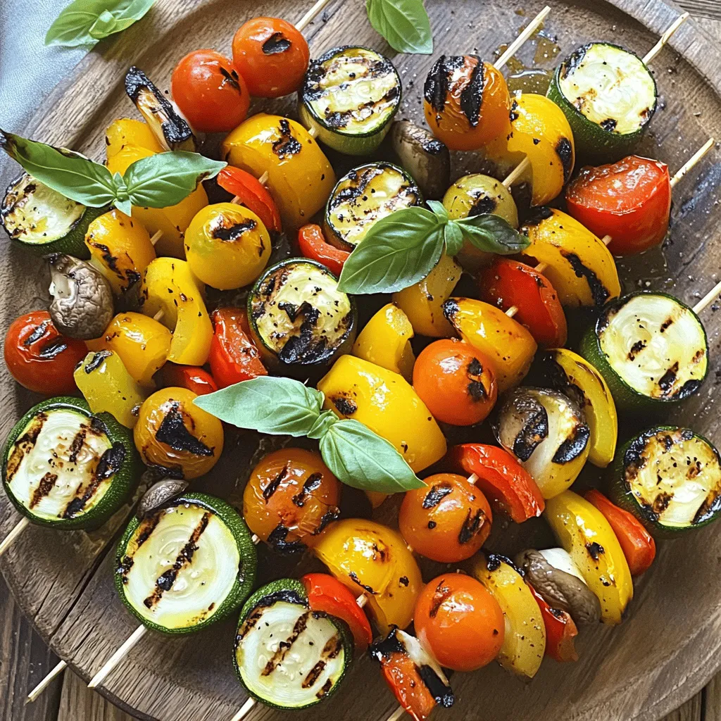Grilled Veggie Skewers Flavorful and Easy Recipe
