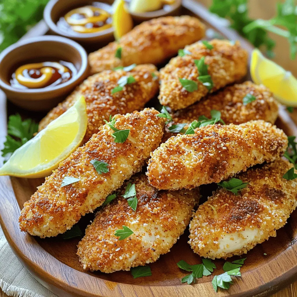 Crispy Baked Chicken Tenders Simple and Tasty Meal
