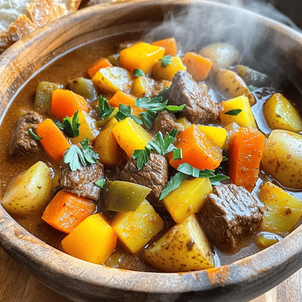 Instant Pot Beef Stew Hearty and Simple Recipe