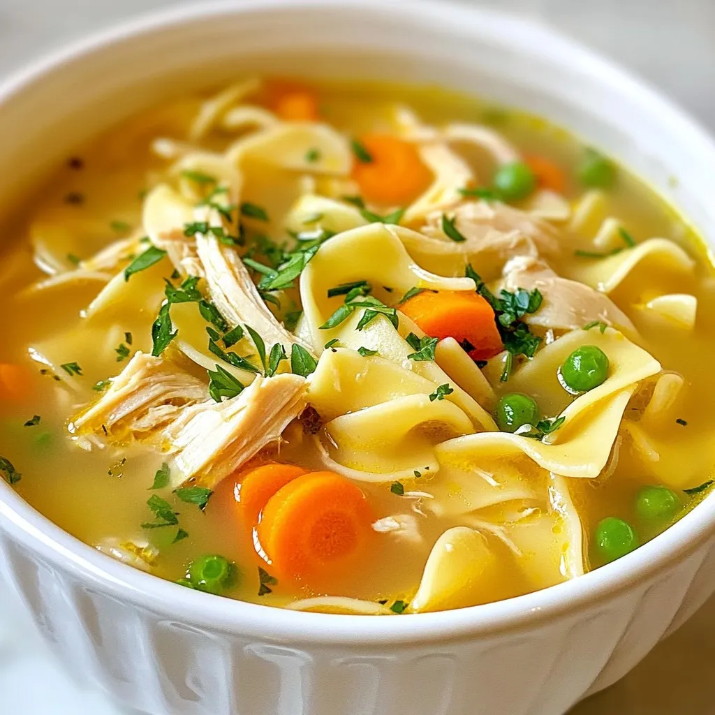 Instant Pot Chicken Noodle Soup Easy Comfort Meal