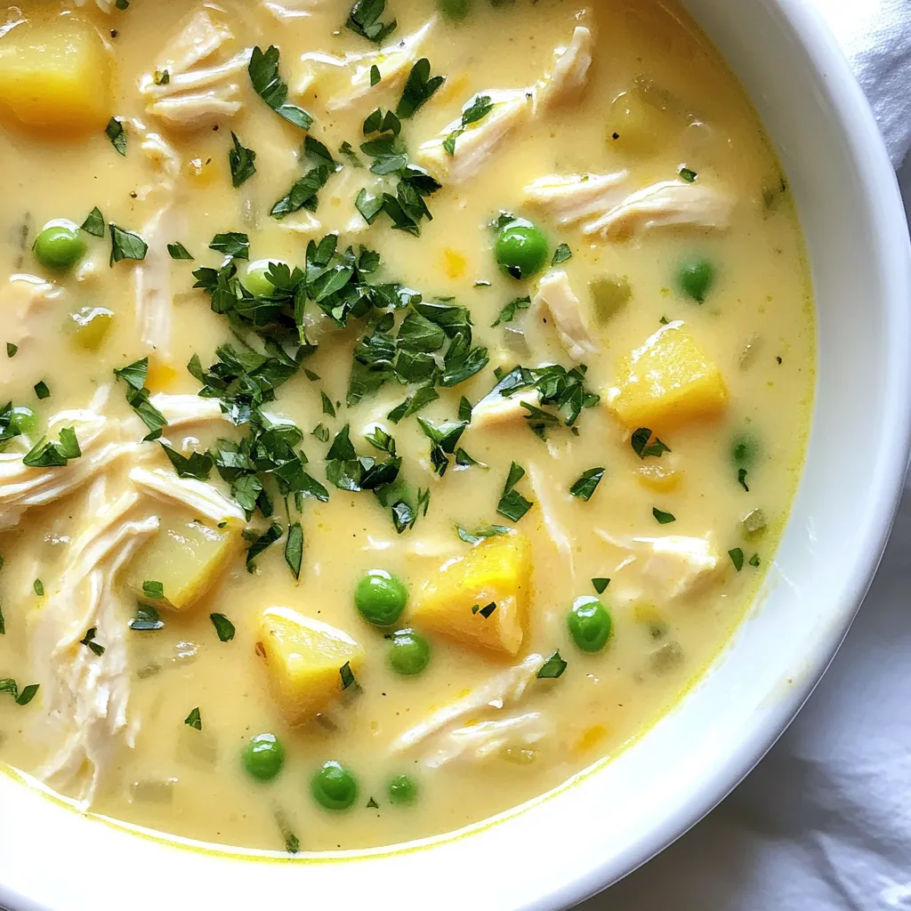 Chicken Potato Soup Hearty and Comforting Meal