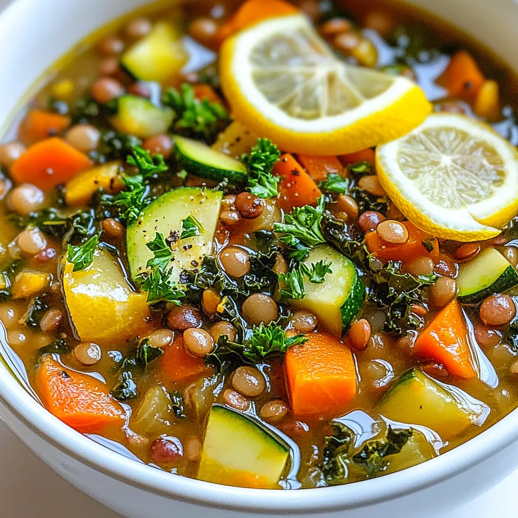 Lentil Vegetable Soup Flavorful and Nutritious Recipe
