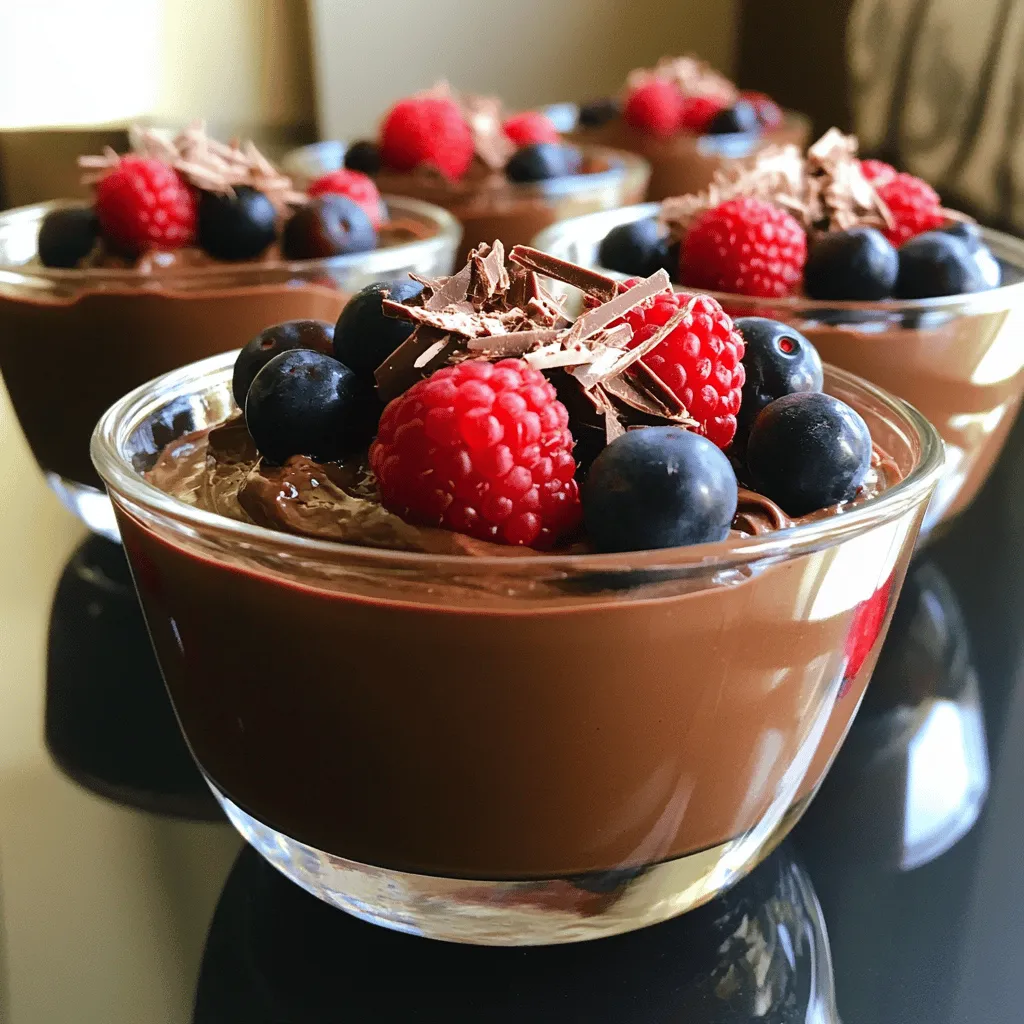 Cottage Cheese Chocolate Mousse High Protein Delight