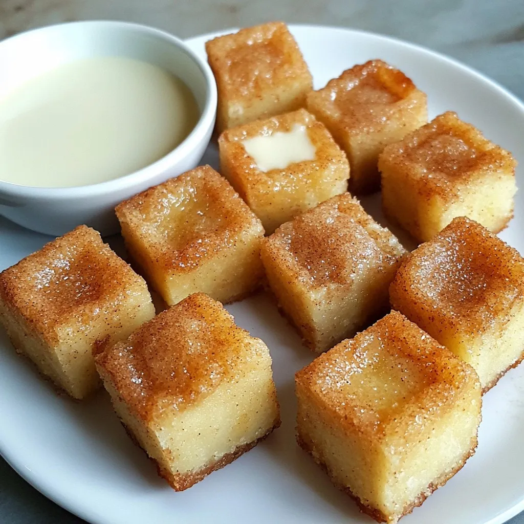 Snickerdoodle Blondie Bites Delightful Sweet Treat