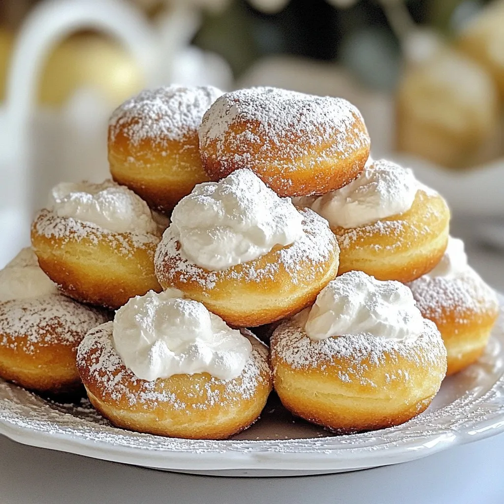 Cream Filled Bomboloni Delectable and Simple Recipe