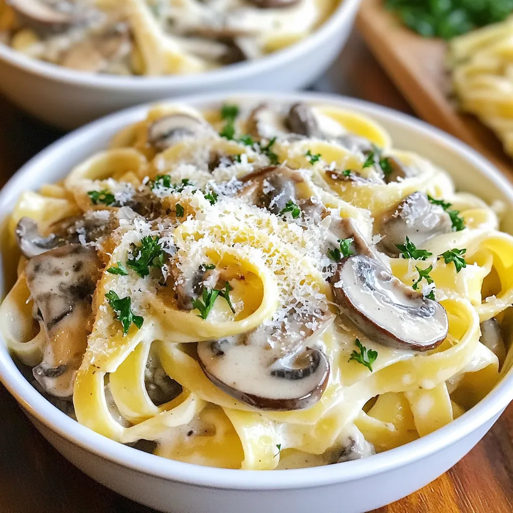 Creamy Mushroom Pasta Comforting and Easy Recipe