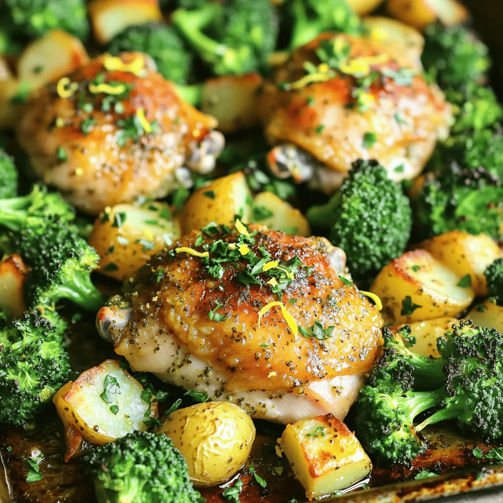 Sheet Pan Lemon Herb Chicken Simple and Flavorful Meal