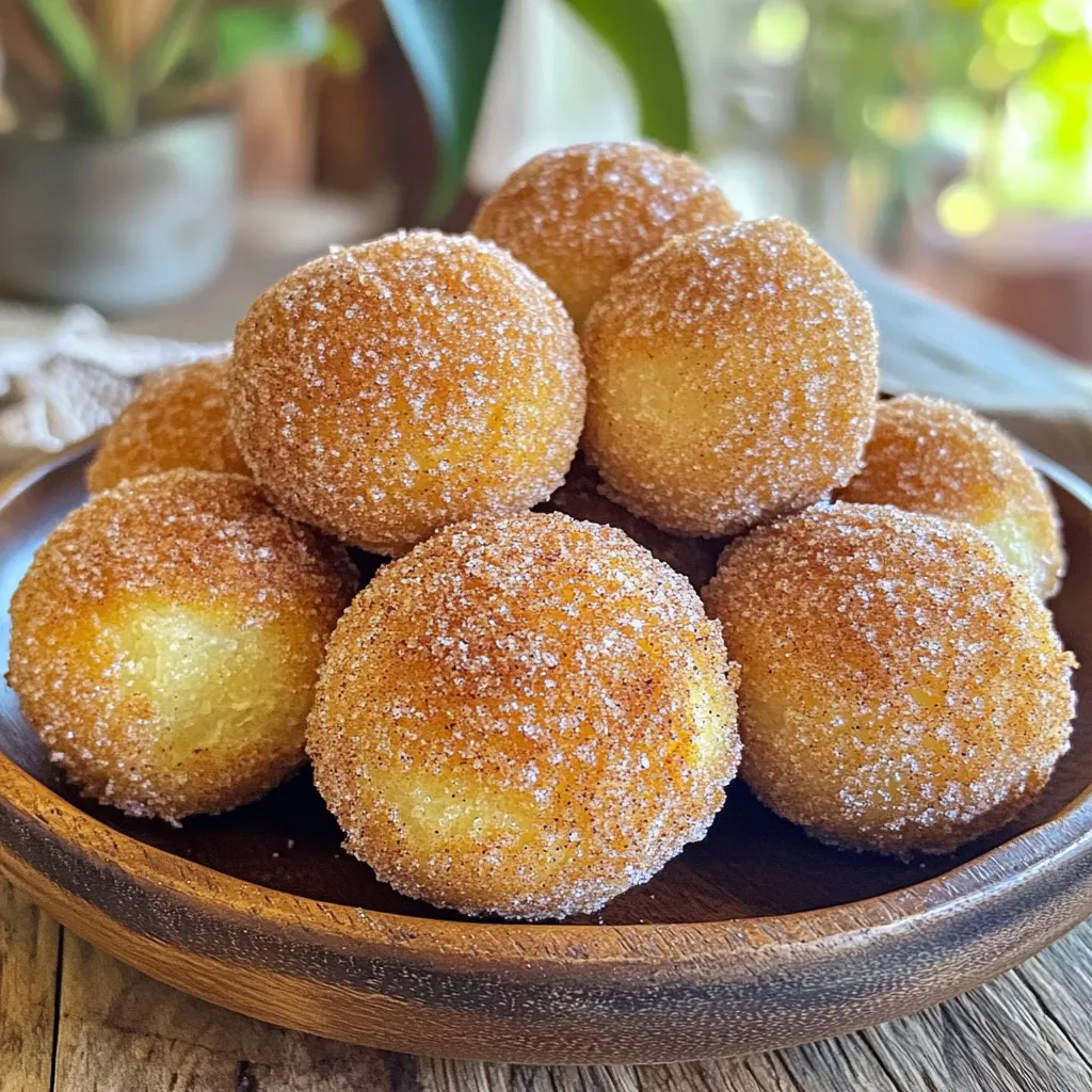 Air Fryer Churro Donut Holes Easy and Delicious Treat