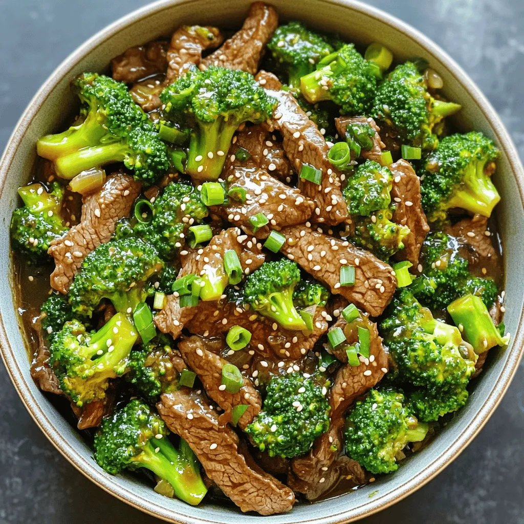 One Pan Beef and Broccoli Quick Dinner Delight