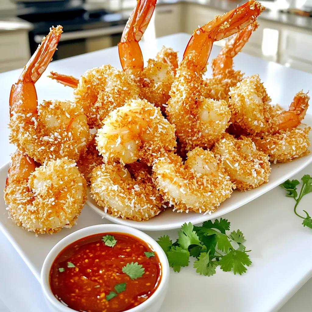 Air Fryer Coconut Shrimp Crunchy and Tasty Recipe