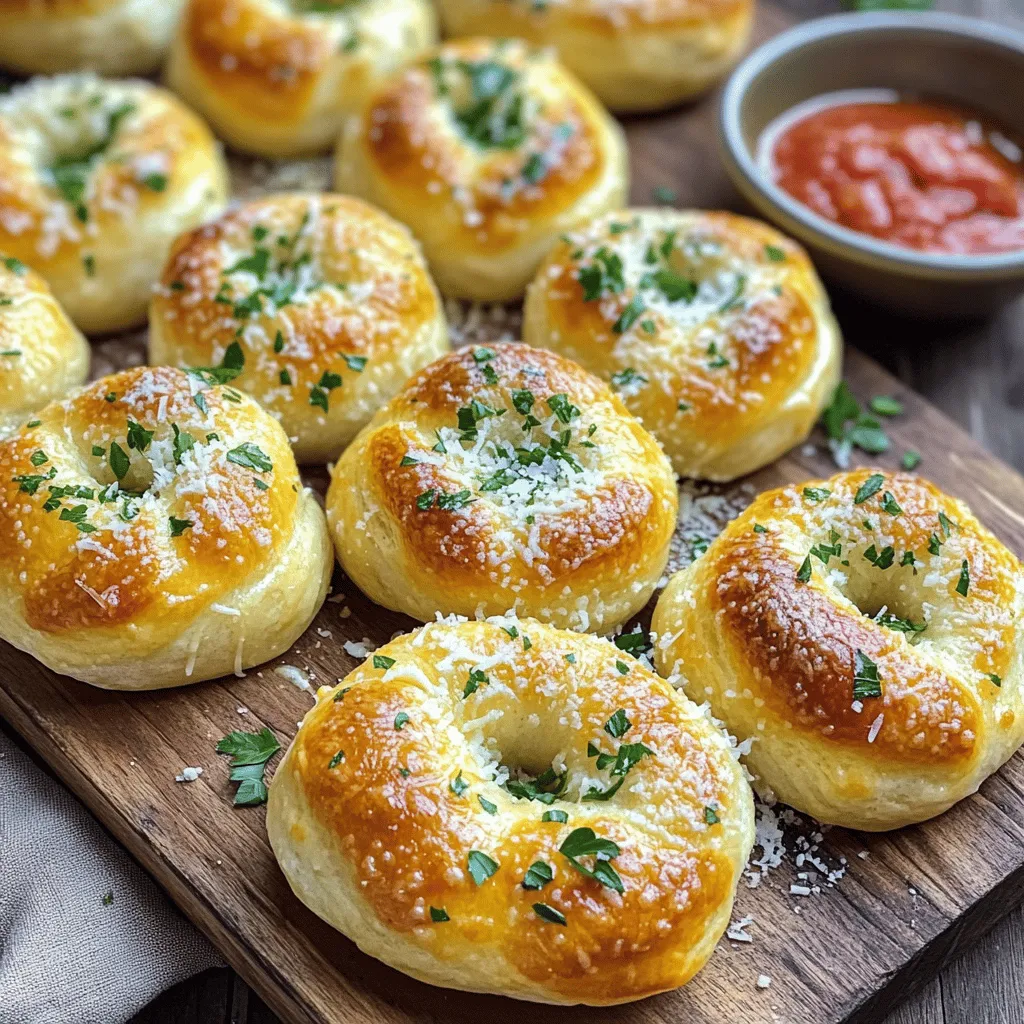 Buttery Garlic Parmesan Knots Easy Side Dish Recipe