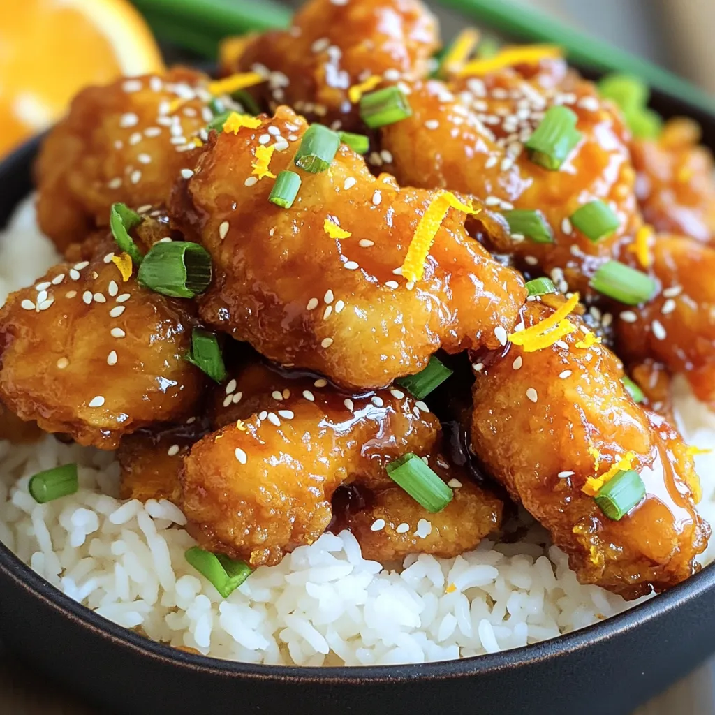 Crispy Orange Chicken Flavorful and Quick Meal Recipe