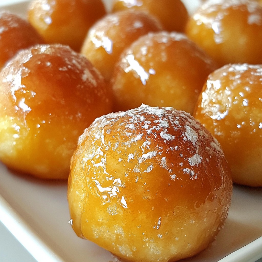 Maple Glazed Donut Holes Irresistible Sweet Treat