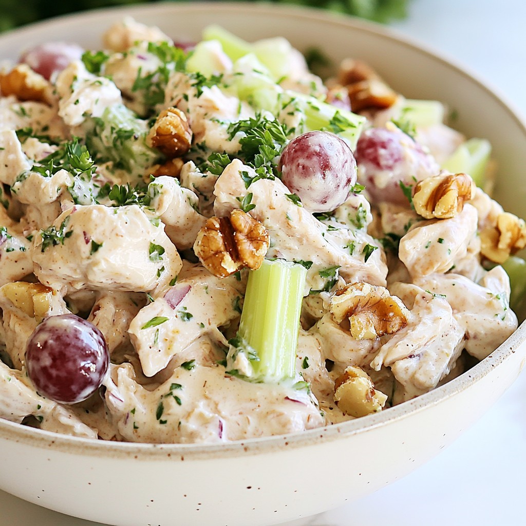 Greek Yogurt Chicken Salad Delicious and Healthy Meal