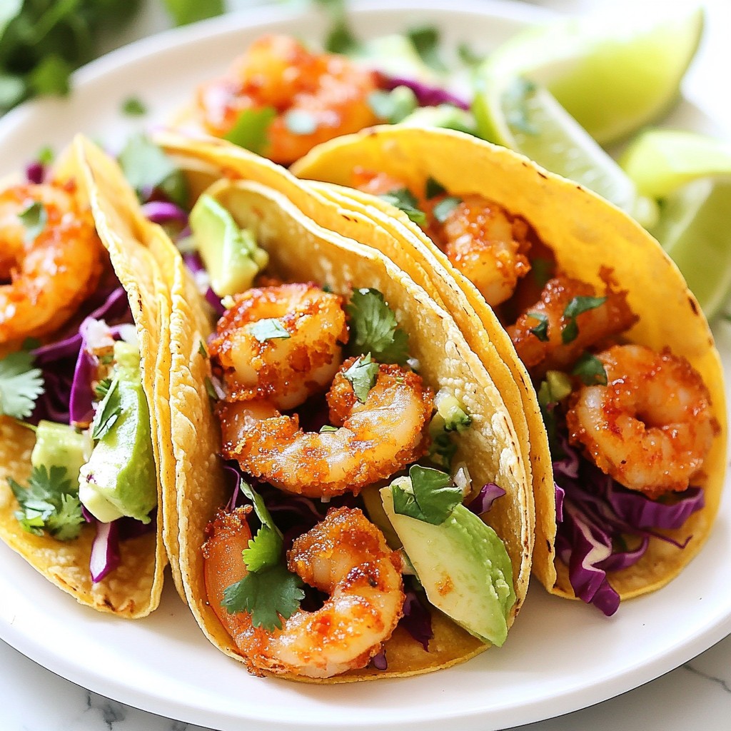 Firecracker Shrimp Tacos Flavorful and Fun Meal