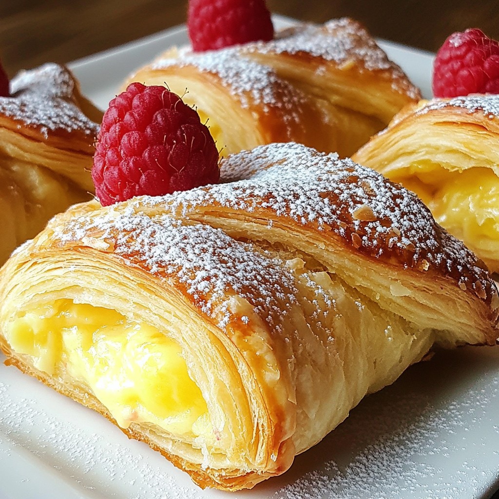Raspberry Lemon Cream Cheese Danish Delightful Recipe