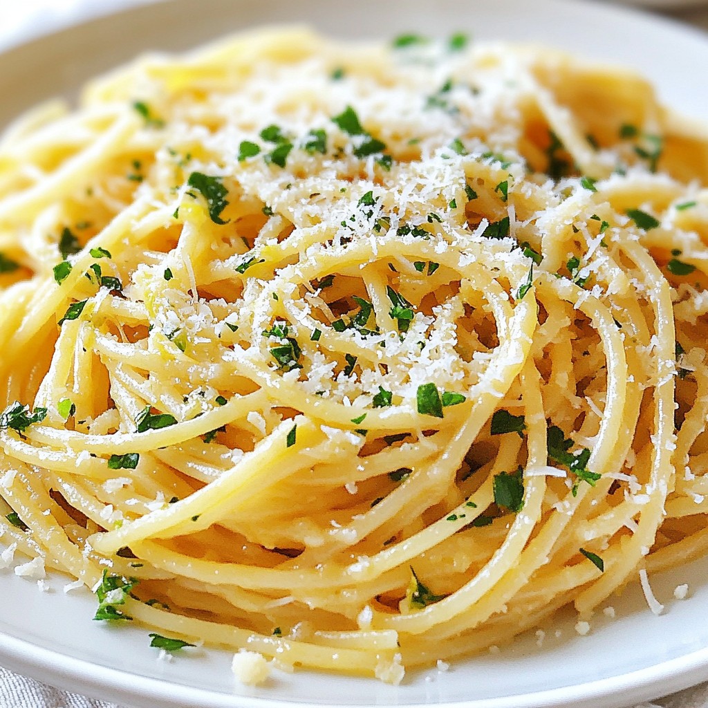 Quick Garlic and Herb Butter Spaghetti Delight Recipe