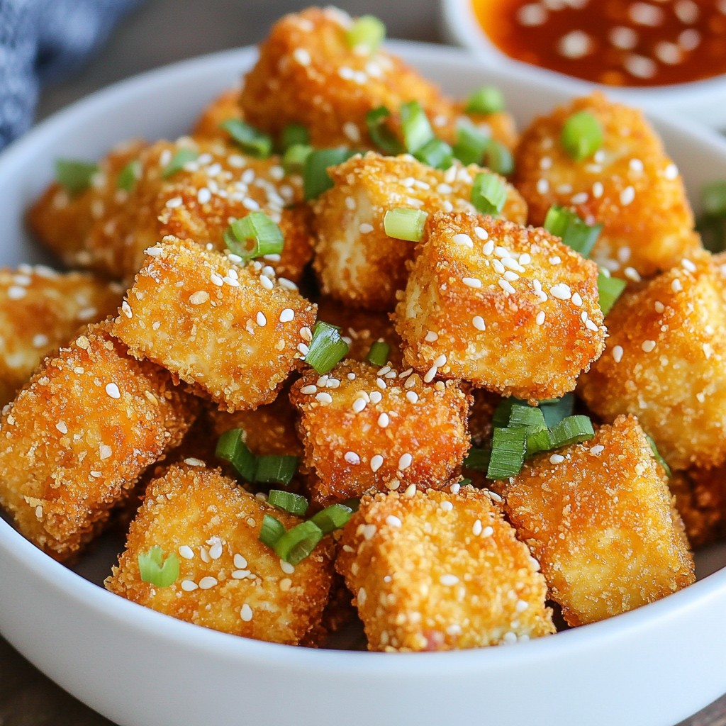 Crispy Air Fryer Tofu Nuggets Simple and Tasty Recipe