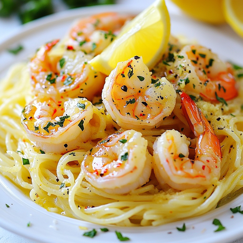 Lemon Garlic Shrimp Scampi Flavorful and Easy Recipe