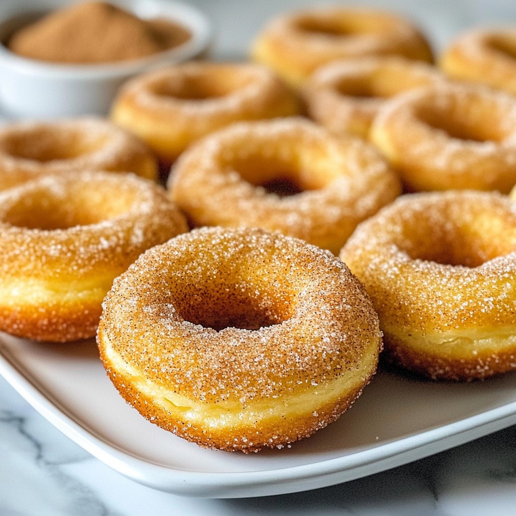 Air Fryer Cinnamon Sugar Donuts Easy and Delicious Treat