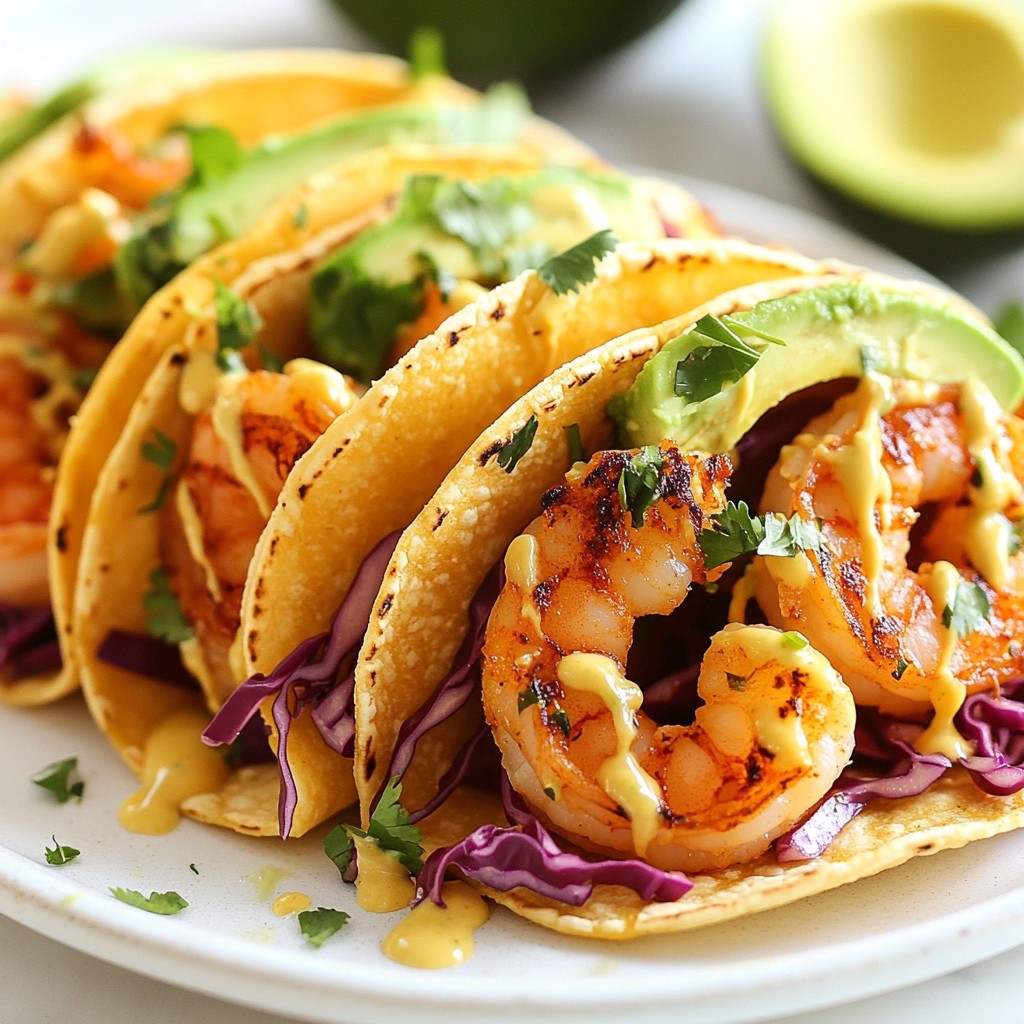 Zesty Lime Shrimp Tacos Flavorful and Quick Meal