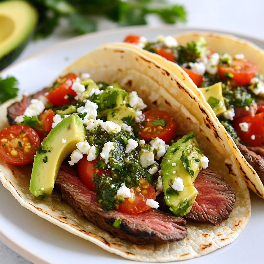 Chimichurri Steak Tacos Flavorful and Easy Recipe