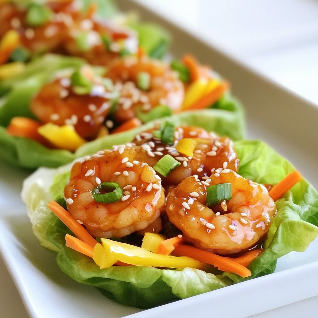 Savory Teriyaki Shrimp Lettuce Cups Tasty and Quick