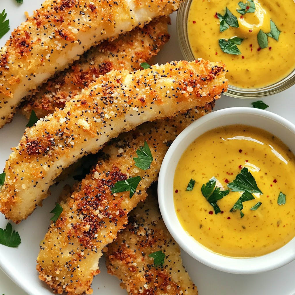 Baked Everything Bagel Chicken Tenders Crisp Delight