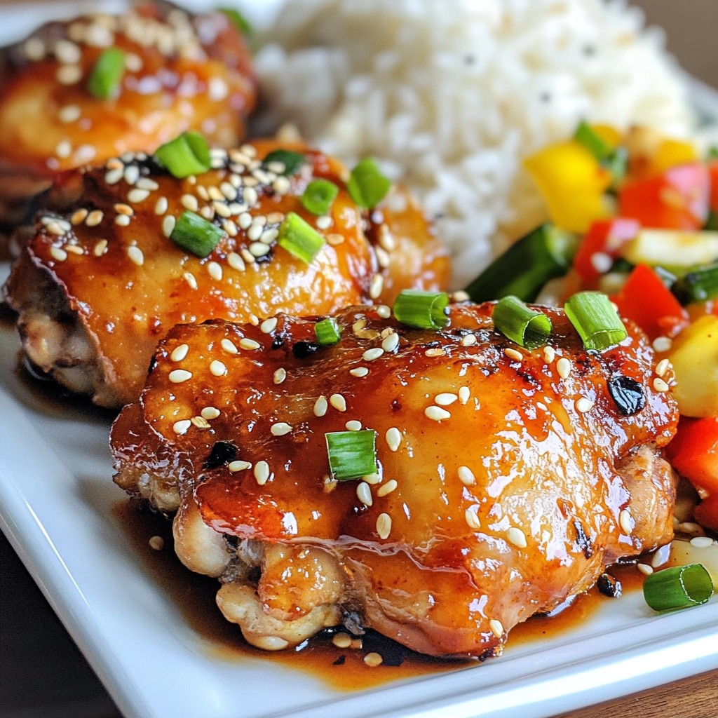 Sriracha Honey Chicken Thighs Flavorful and Easy Recipe