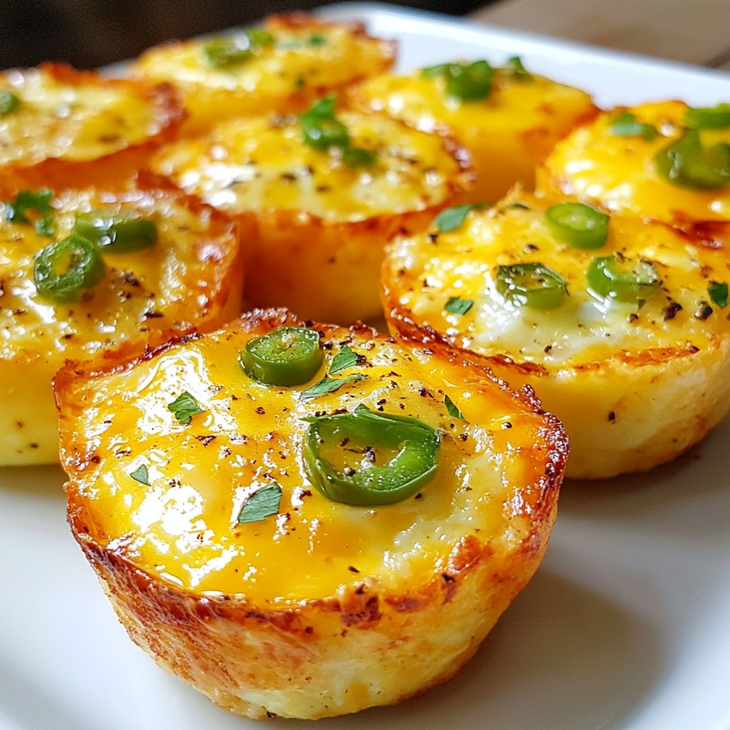 Cheddar Jalapeño Egg Bites Easy and Flavorful Recipe