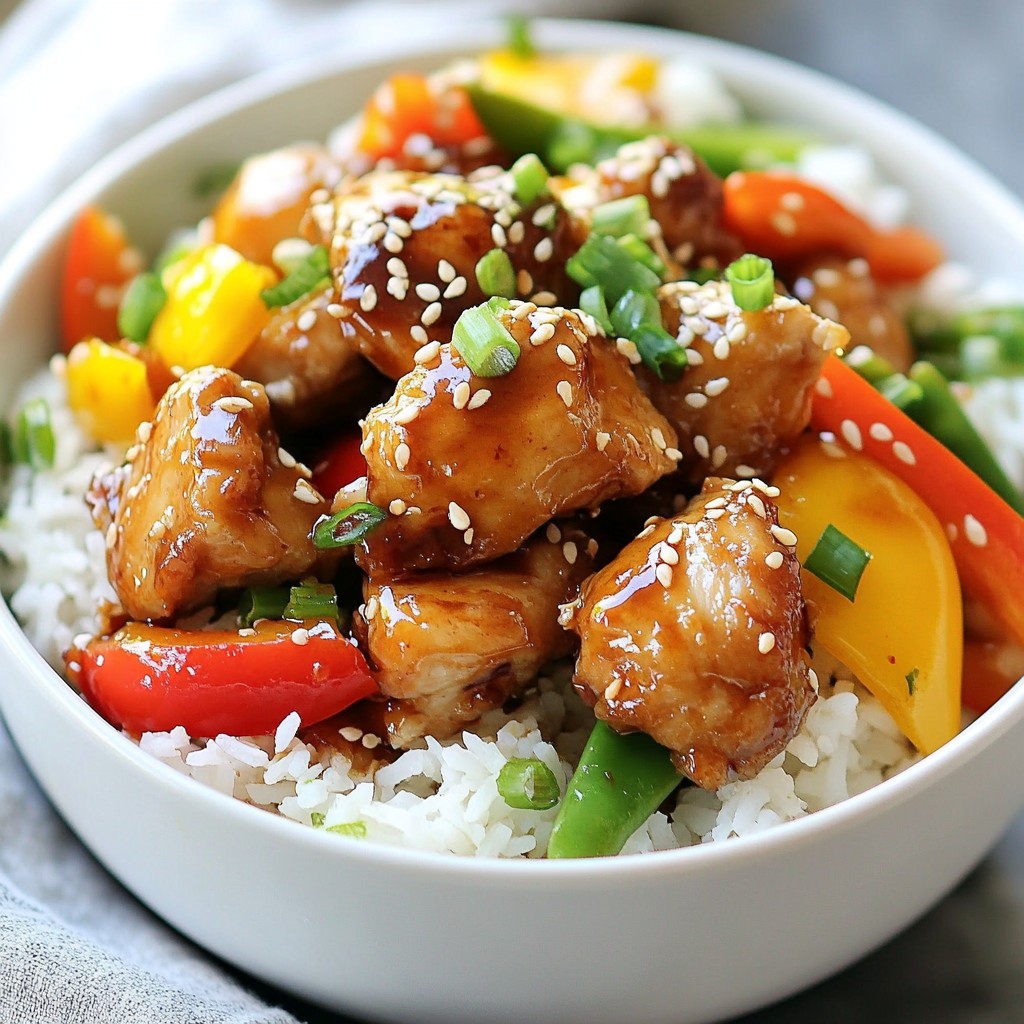 Instant Pot Teriyaki Chicken Rice Simple and Quick Meal