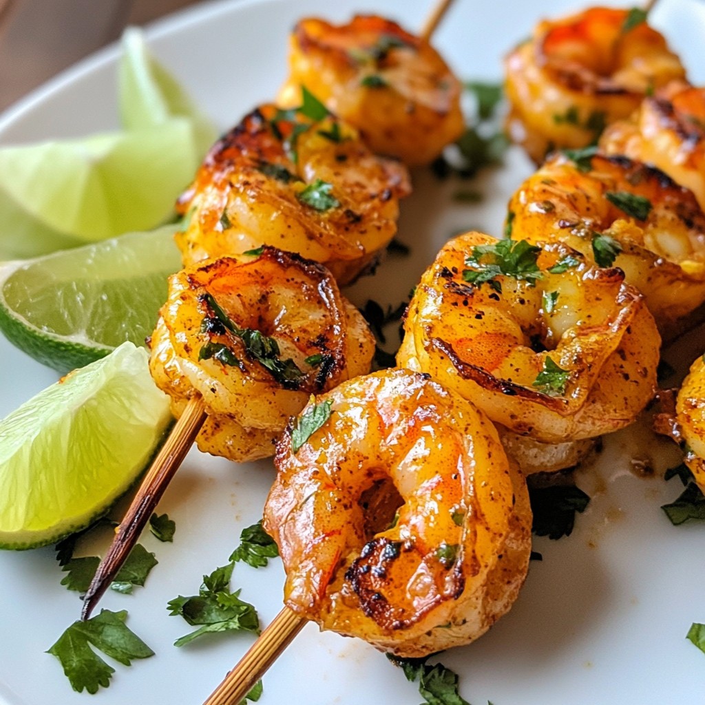 Chipotle Lime Shrimp Skewers Bold and Flavorful Dish